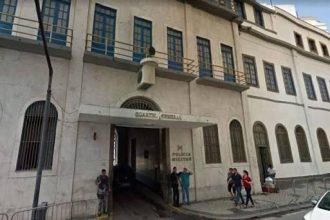 Quartel-General da Polícia Militar, onde o PL foi buscar a maior parte do reforço das forças de segurança para as suas nominatas