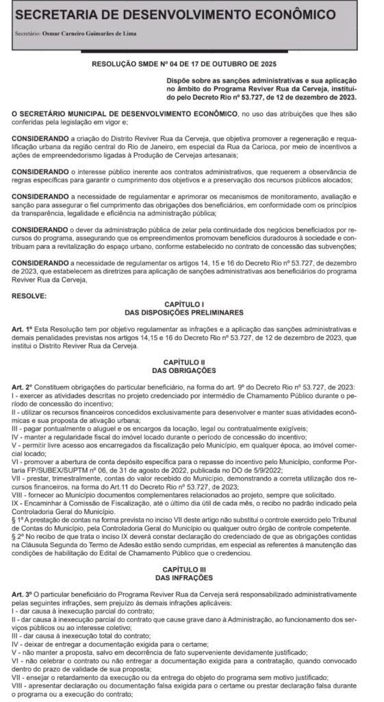 Prefeitura do Rio regulamenta regras para empreendedores da Rua da Cerveja 62 WhatsApp Image 2025 10 20 at 10.01.44 1 1