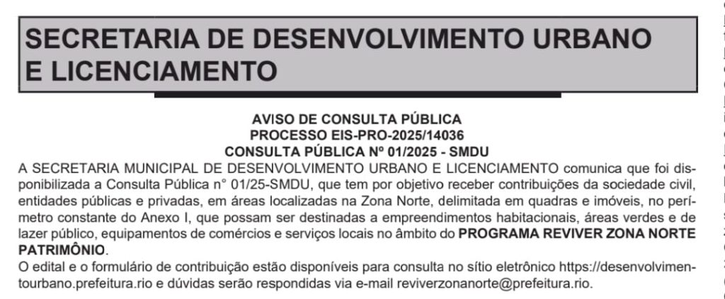 Prefeitura abre consulta pública para o Reviver Zona Norte; população poderá enviar sugestões e propostas 62 WhatsApp Image 2025 10 23 at 12.02.17