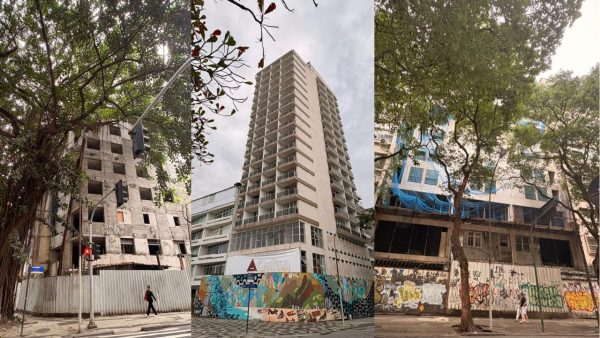 Construções vazias na área mais nobre da cidade; muitas abandonadas há décadas, podem estar perto de uma solução