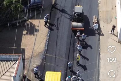 TCE: governo do estado pagou por 80 quilômetros de sarjeta que nunca existiram, em obra de pavimentação nas ruas de Barra Mansa 62 Obra de pavimentação em Barra Mansa: segundo auditoria do TCE, executada sem cobertura contratual e com 80 quilômetros de meios-fios fantasmas