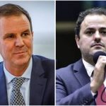 Pré-candidatos ao governo do estado em 2026, Paes e Glauber Braga fazem uma prévia de debate nas redes 64 O prefeito Eduardo Paes (PSD) e o deputado federal Glauber Braga (PSOL): pré-candidatos a governador em 2026, adversários trocam farpas pela rede social