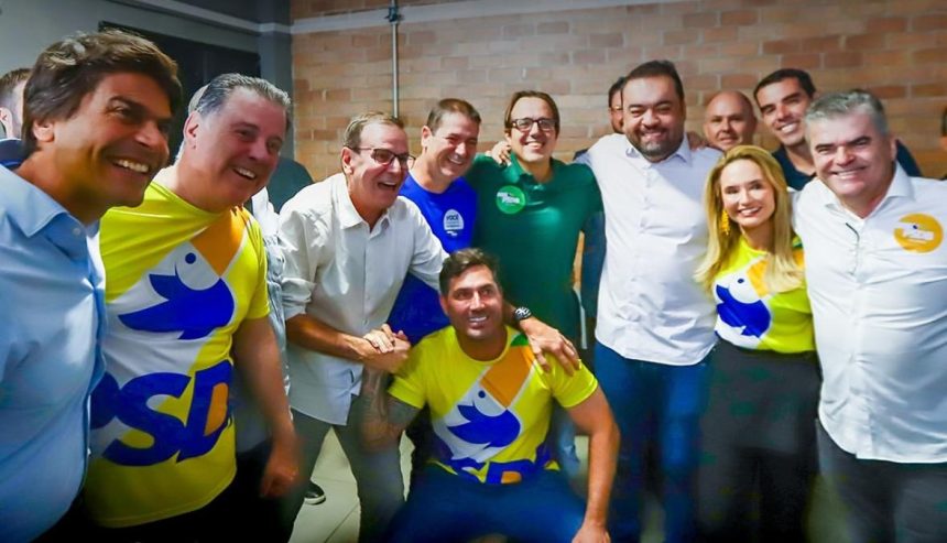 Dirigentes nacionais, presidentes de partidos, deputados estaduais e federais, prefeitos, governador... Estava todo na festa de filiação de Luciano Vieira ao PSDB, menos os tucanos de alta plumagem do estado