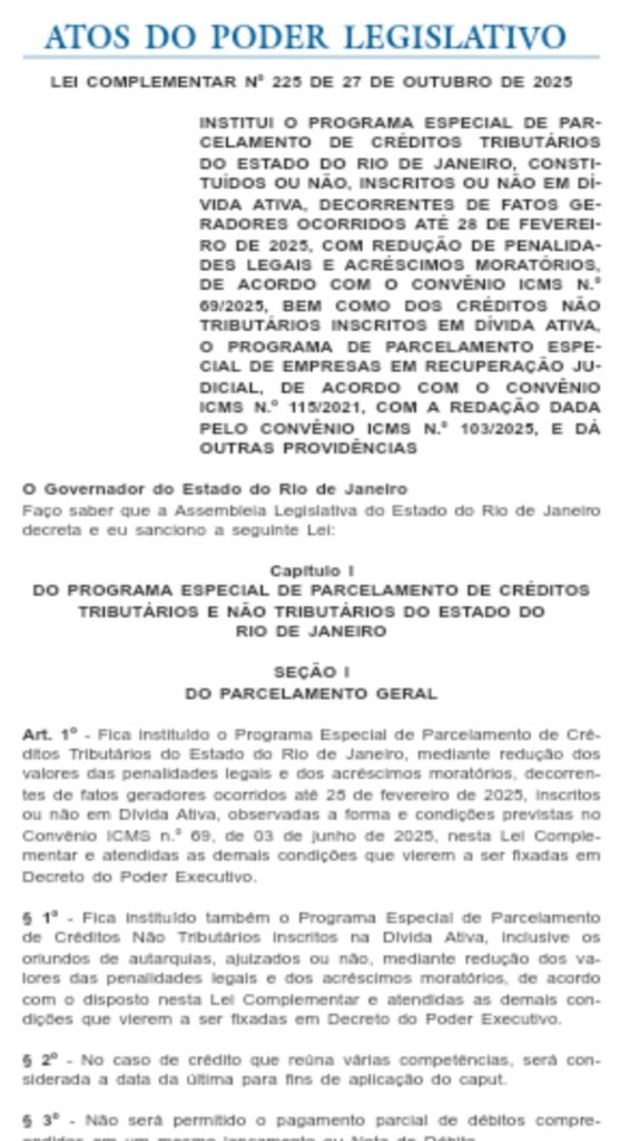 Castro sanciona criação do novo Refis e uso de royalties do Rioprevidência para pagar dívida do estado 63 WhatsApp Image 2025 10 28 at 07.01.46 3