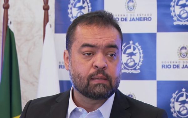 O governador Cláudio Castro