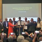 Representantes de vários órgãos e da Associação de Moradores e Amigos do Horto (Amahor) assinaram o acordo nesta segunda-feira (13) .