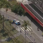 Joalheria fica no Américas Shopping; policiamento na região foi reforçado- Foto: Reprodução/TV Globo