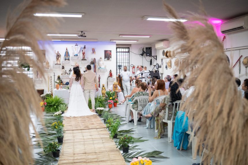 Projeto que valida casamentos feitos por religiões de matriz africana é aprovado pela CCJ da Alerj 61 Cerimônia de casamento nos ritos da Umbanda, uma das tradições que passam a ter reconhecimento legal no estado do Rio.