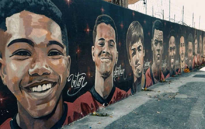 Ninho do Urubu: MP recorre de decisão que absolveu réus 61 Memorial em homenagem aos adolescentes mortos na tragédia do Ninho do Urubu, em 2019