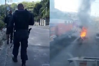 Agentes percorrem ruas do Chapadão desde o início da manhã desta terça (21) - Foto: Divulgação/PMERJ