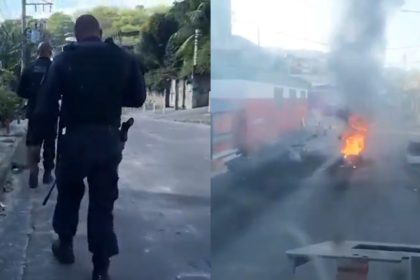 Polícia realiza operação após morte de pastor no Complexo do Chapadão 62 Agentes percorrem ruas do Chapadão desde o início da manhã desta terça (21) - Foto: Divulgação/PMERJ