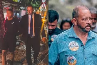 Menor acusado foi detido por Guilherme Delaroli e levado à Polícia - Foto: Redes Sociais