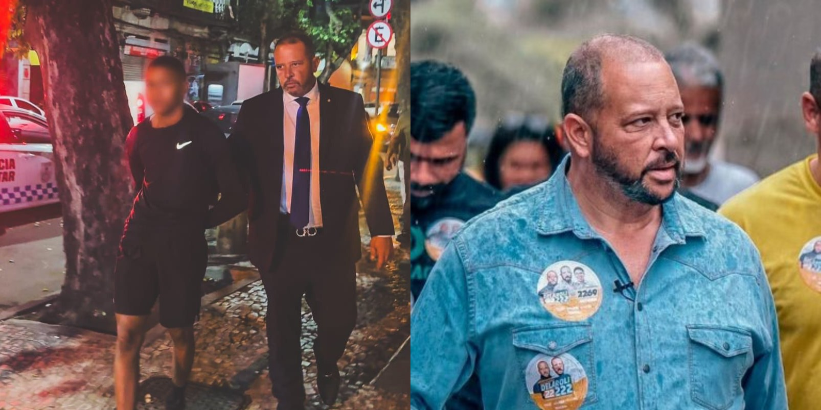 Deputado Guilherme Delaroli sofre tentativa de roubo na saída da Alerj 48 Menor acusado foi detido por Guilherme Delaroli e levado à Polícia - Foto: Redes Sociais