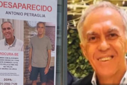 Relatos indicam que professor desaparecido pode ter sido visto no Centro - Foto: Reprodução