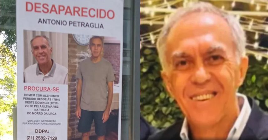 Relatos indicam que professor desaparecido pode ter sido visto no Centro - Foto: Reprodução