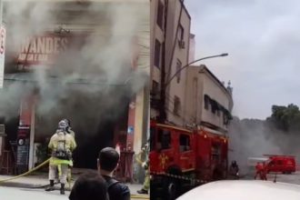 Não há informações sobre feridos no incêndio - Foto: Reprodução/Redes Sociais