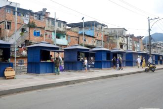 Obras no calçadão em Rio das Pedras foram concluídas em agosto - Foto: Marcelo Piu/Prefeitura do Rio