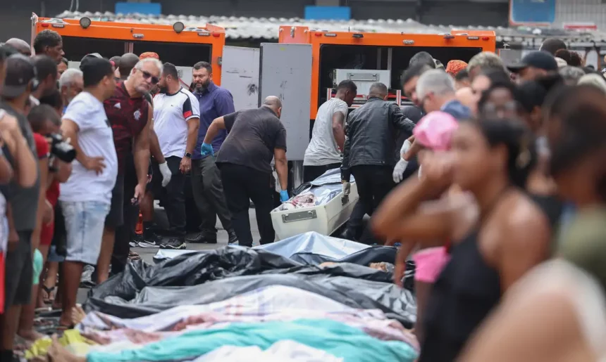 Mais de 120 mortes em operação no Rio ganham repercussão internacional 61 Mais de 120 mortes em operação no Rio ganham repercussão internacional