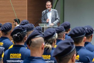 A segunda turma da Divisão de Elite da Guarda Municipal omeçou o curso de formação na Academia da Força.