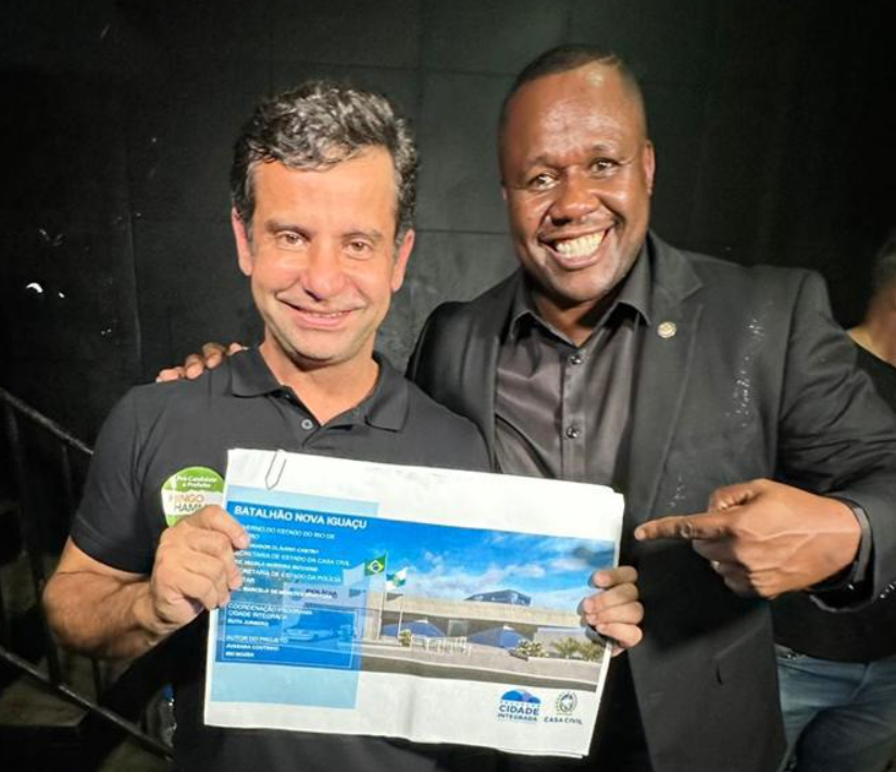 Deputado Dr. Luizinho disse que vai atender pedido de Carlinhos para destinar emeda de R$ 5 milhões - Foto: Divulgação