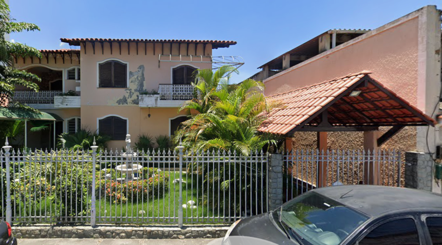 Fachada do imóvel que foi desapropriado para abrigar a nova unidade da Degase em Nilópolis. - Foto: Divulgação/Google