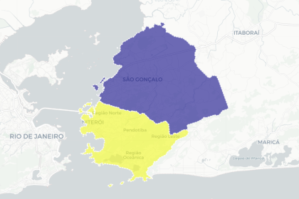 Juntas no mapa, distantes na segurança: São Gonçalo tem quase o triplo dos roubos registrados em Niterói