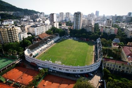 Vista aérea do Estádio do Fluminense