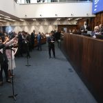 Plenário da Alerj durante o debate do orçamento de 2026; deputados discutem a adesão do Rio ao Propag