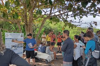 Projeto de estudantes do Peró recebe destaque nacional na entrega da Bandeira Azul
