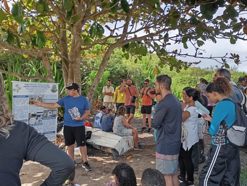 Projeto de estudantes do Peró recebe destaque nacional na entrega da Bandeira Azul