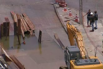 Vazamento de água afeta abastecimento em 19 bairros da Zona Sudoeste do Rio