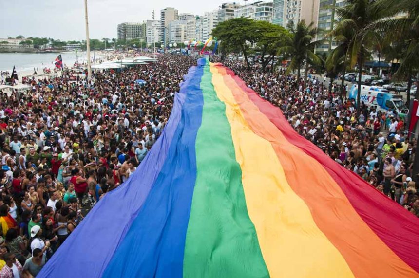 Parada do Orgulho LGBTI+ do Rio de Janeiro, em Copacabana (Foto: Divulgação)
