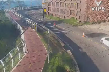 Ondas próximo à ciclovia podem chegar a até 2,5 metros - Foto: Divulgação/Prefeitura do Rio