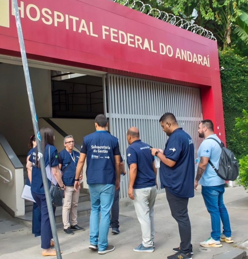 A subsecretaria de Gestão chega ao Hospital do Andaraí: a organização das contas e o fim dos emergenciais permitiu incluir a nova unidade e ainda manter a redução dos custos