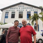 Renan Ferreirinha em visita a Nova Friburgo: o secretário de Educação está rodando o interior do estado, de olho nos votos para o chefe, Eduardo Paes, e para a sua própria reeleição