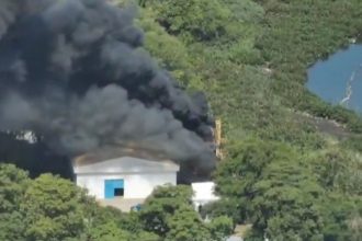 Não há informações sobre vítimas no incêndio