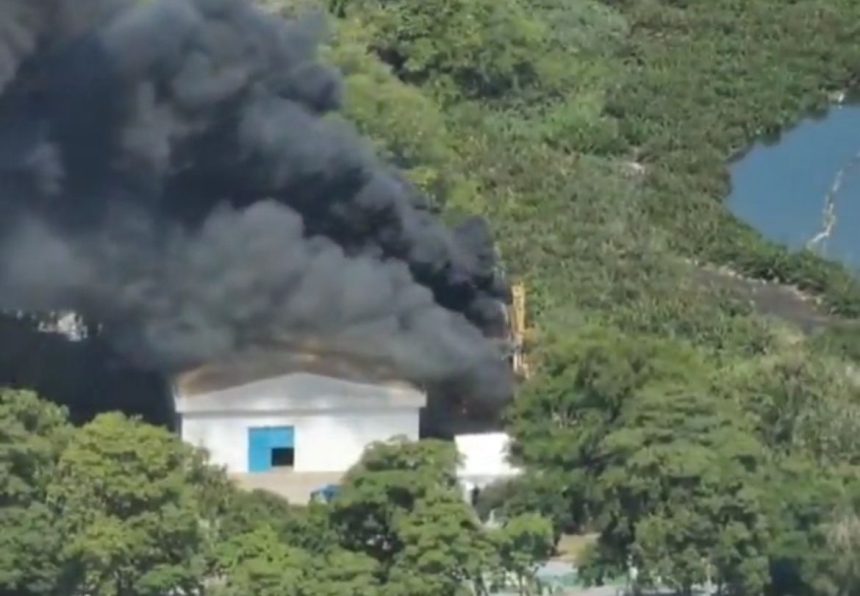 Não há informações sobre vítimas no incêndio