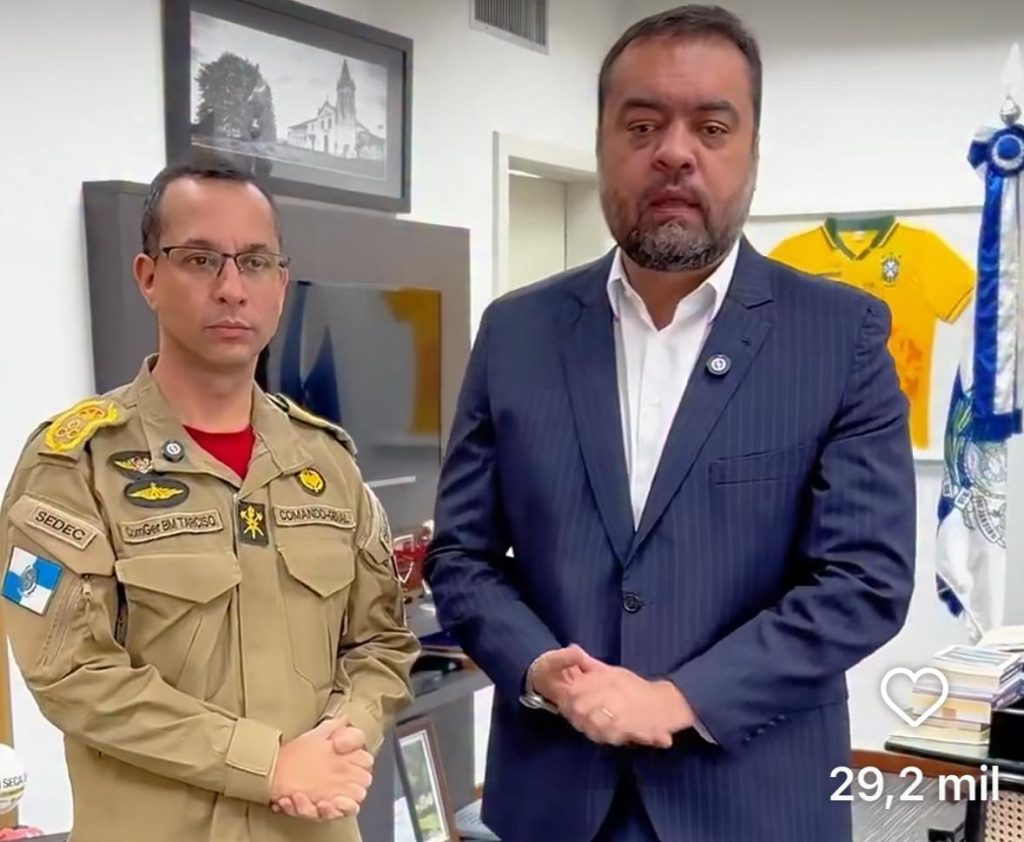 Castro anuncia gratificação de R$ 1.500 para os salva-vidas e para o grupo de elite do Corpo de Bombeiros