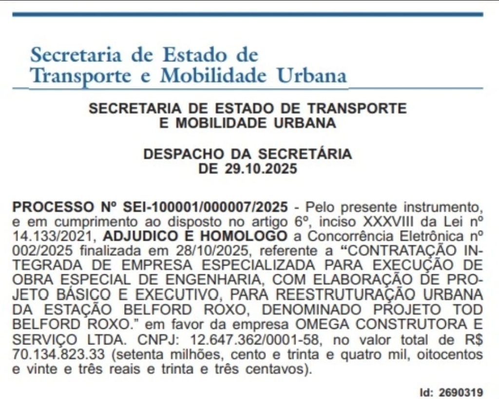 Governo do estado vai investir R$ 70 milhões na reestruturação da rodoviária e da estação ferroviária de Belford Roxo 62 WhatsApp Image 2025 11 14 at 10.15.47