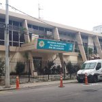 O prédio da antiga inspetoria da Guarda Municipal em Botafogo: Previ-Rio vai tentar, pela terceira vez, levar imóvel a leilão: desta vez, baixou o preço