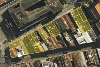 A área do Reviver Centro Patrimônio atingida pelo decreto do prefeito Eduardo Paes (PSD) que reorganiza os parâmetros para construção no trecho e foi publicado nesta quarta-feira (19), no Diário Oficial - Foto: Reprodução do Diário Oficial