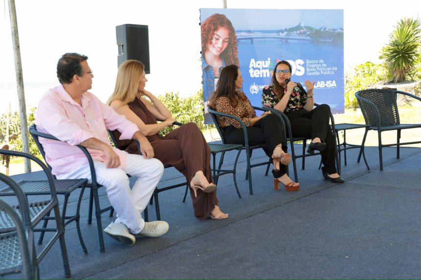 Evento em Saquarema onde foram lançadas plataformas digitais que usam a tecnologia como ferramenta de inclusão social e regional.