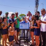 Inauguração da Praça Ana Maria da Silva, na Estrada dos Sete Riachos, em Santíssimo, próximo à Avenida Brasil: a obra completa do Plano Avança Campo Grande vai custar R$ 1 bilhão