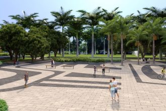 Segunda etapa da revitalização foi anunciada neste domingo (23) como parte da celebração de 60 anos da Orla Burle Marx