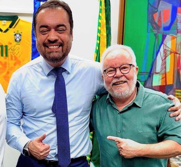 Luiz Martins e Cláudio Castro: ex-deputado estadual, neotucano, vai assumir a Secretaria estadual de Trabalho e Renda