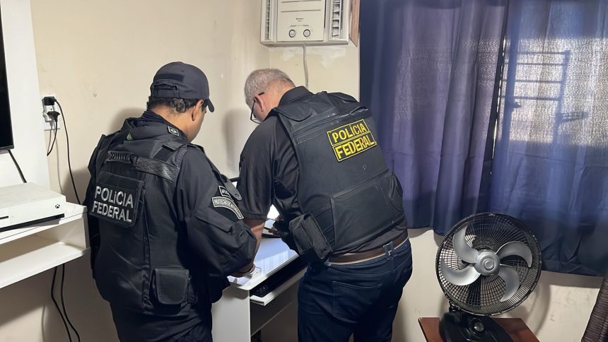 Suspeito preso em Santa Cruz tinha pelo menos mil vídeos de abuso - Foto: Divulgação/Polícia Federal