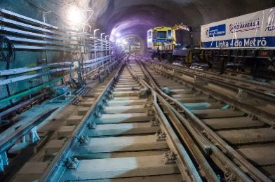 Estação Gávea do Metrô: RioTrilhos, do governo do estado, assinou contrato com o consórcio Geribello/Encibra/Aquila por R$ 39,8 milhões