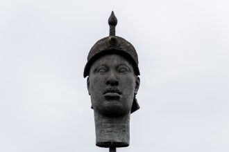 Monumento de Zumbi dos Palmares no Centro do Rio