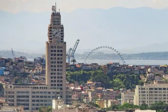 Prédio da Central do Brasil, no Centro do Rio, que pode ser vendido pelo governo. - Foto: Reprodução/Redes