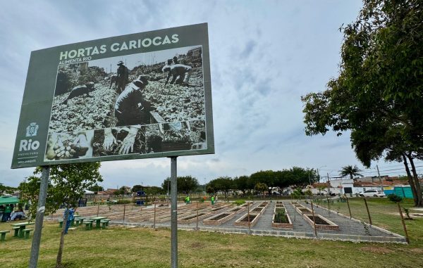 Horta de Sepetiba foi inaugurada no último dia 2 de novembro